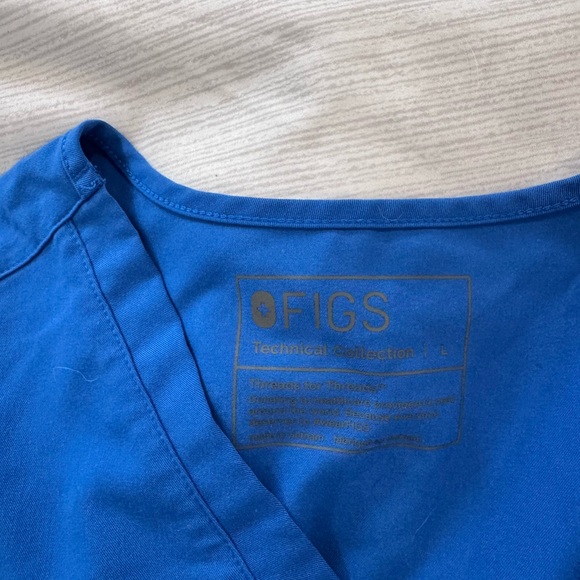 Blue Scrub Set - Picture 2 of 2